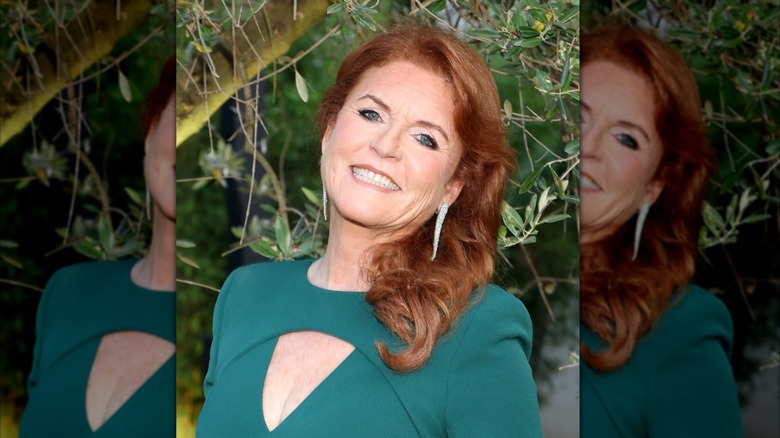 Sarah Ferguson smiling