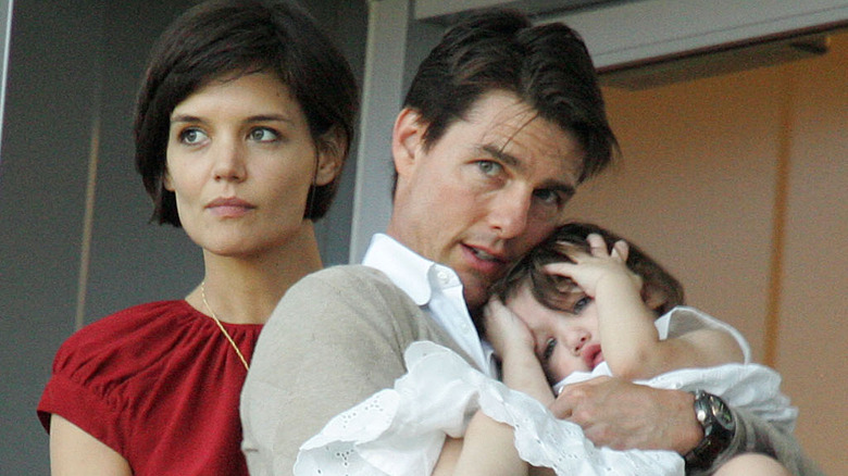 Tom Cruise with Suri