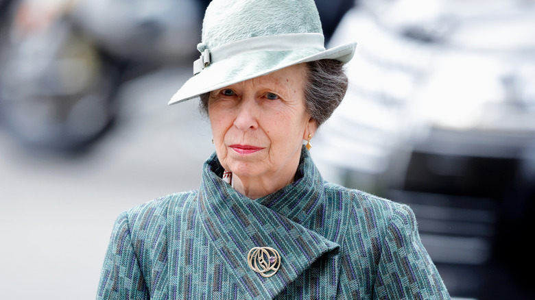 Princess Anne walking