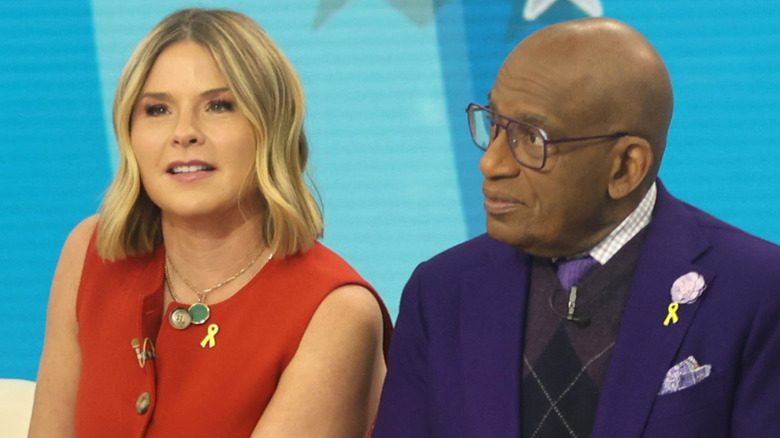Jenna Bush Hager with Al Roker