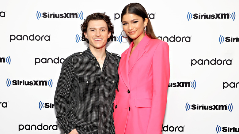 Zendaya and Tom Holland together