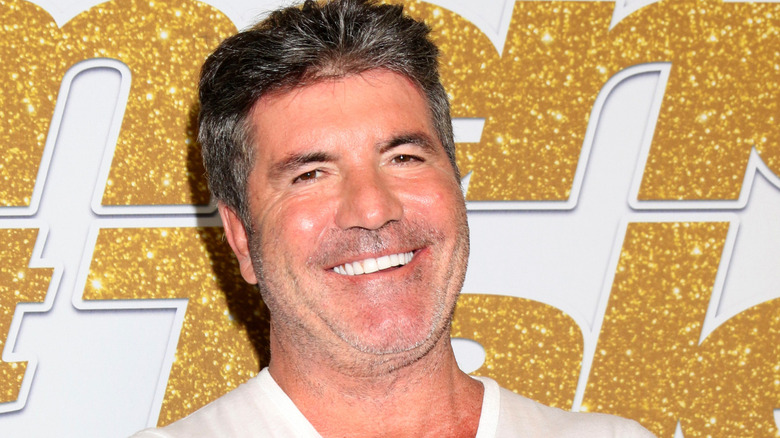 Simon Cowell at press event