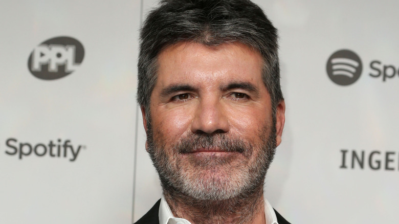 Simon Cowell at press event