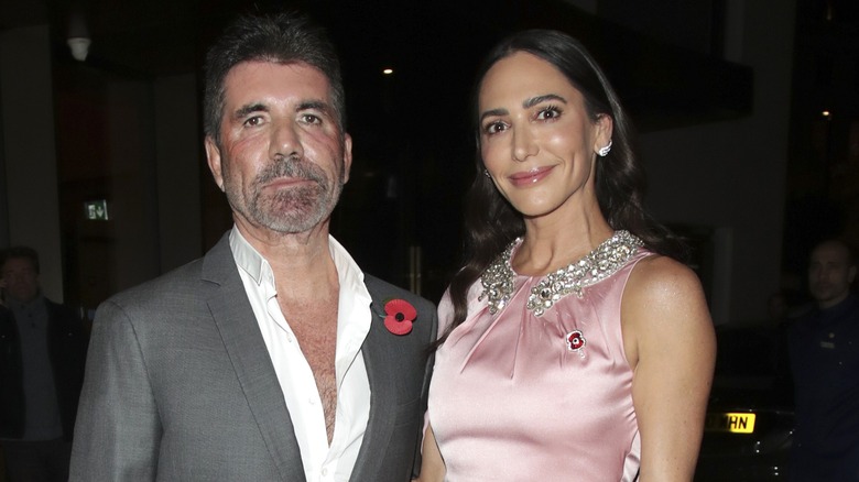 Simon Cowell and Lauren Silverman at the Shooting Star Ball