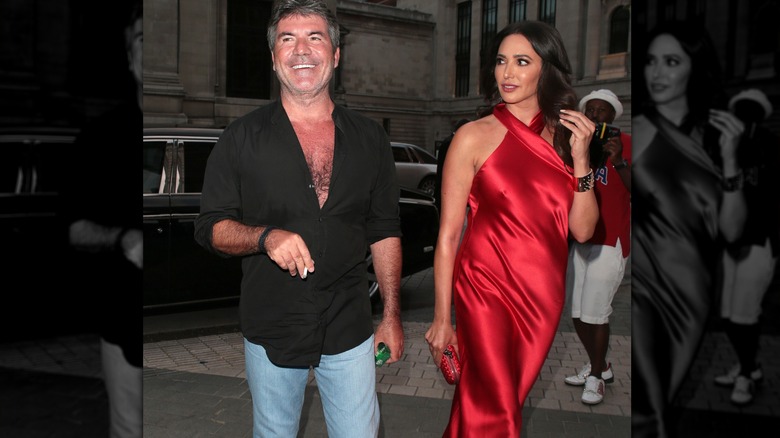 Simon Cowell and Lauren Silverman attending Syco party at Victoria and Albert Museum