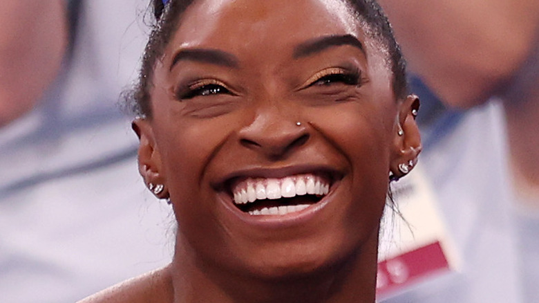 Simone Biles at the Tokyo Olympics