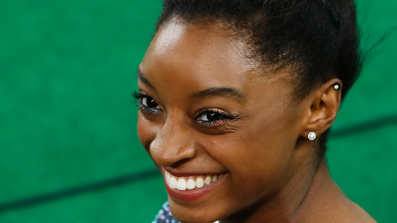 Simone Biles is all smiles at the 2016 Olympics
