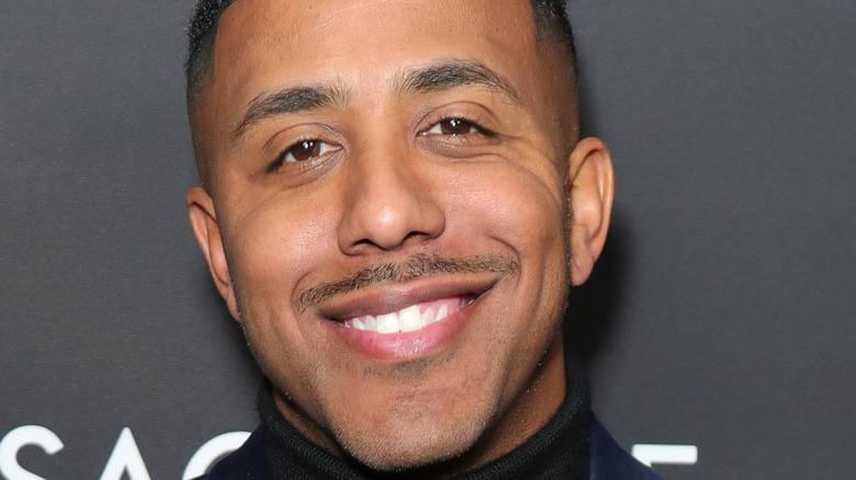 Marques Houston smiling