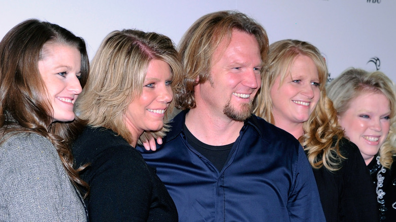 Robyn, Meri, Kody, Christine, and Janelle Brown smiling