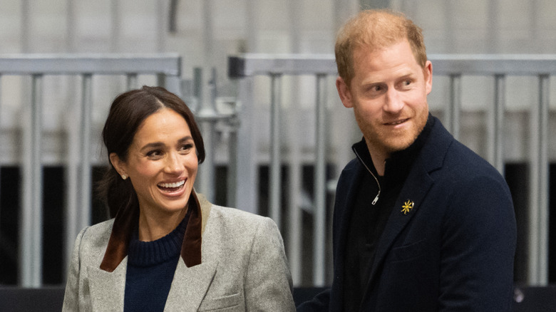 Meghan, Duchess of Sussex and Prince Harry during the 2025 Invictus Games