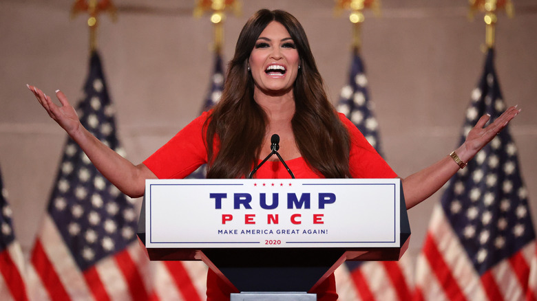 Kimberly Guilfoyle speaking at the 2020 Republican National Convention