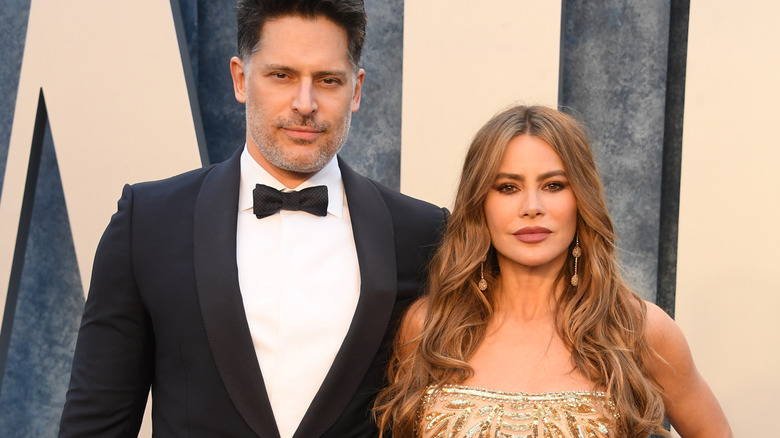 Sofía Vergara and Joe Manganiello dressed elegantly at the Oscar party in 2023