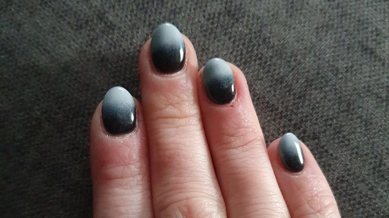 Soft Goth Nail Designs To Channel Your Inner Wednesday Adams