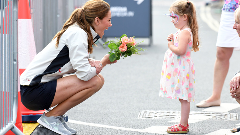 Kate Middleton during the King's Cup Regatta in 2019