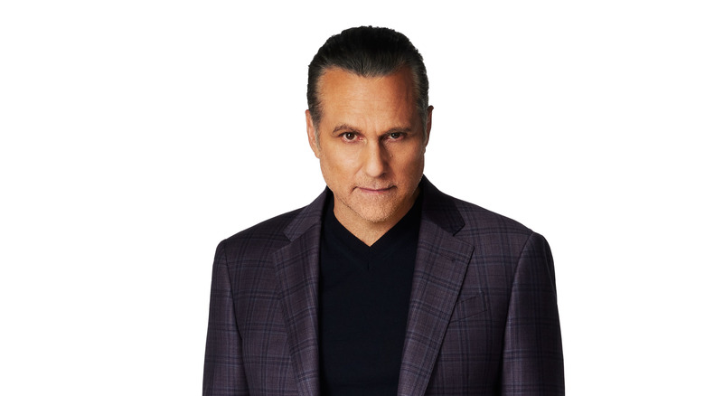 Maurice Benard looking serious