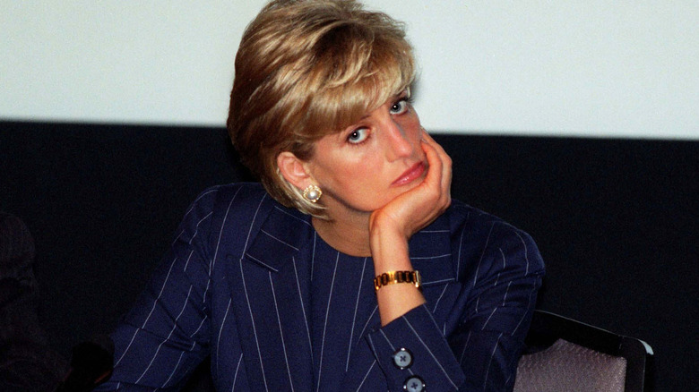 Diana in a pensive mood