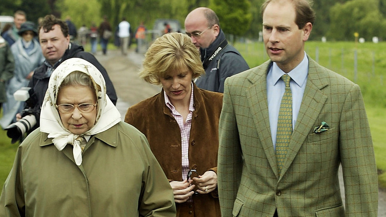 Edward, Sophie and the Queen