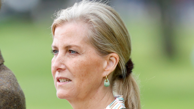 Sophie, Duchess Of Edinburgh staring