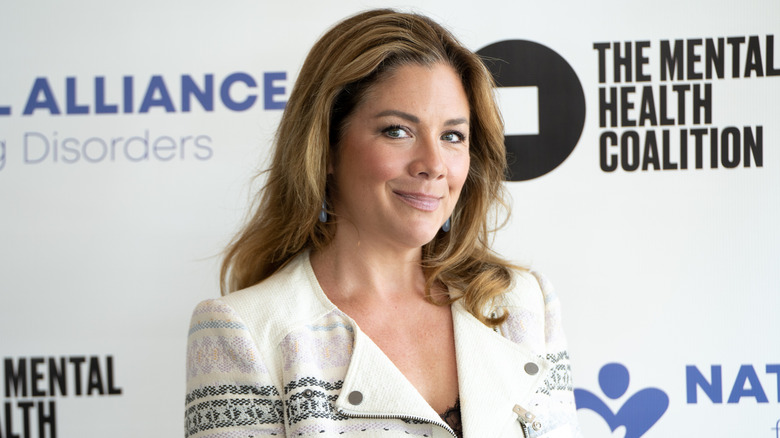 Sophie Grégoire smiles for the camera at an event