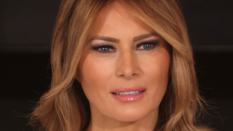 Melania Trump up close