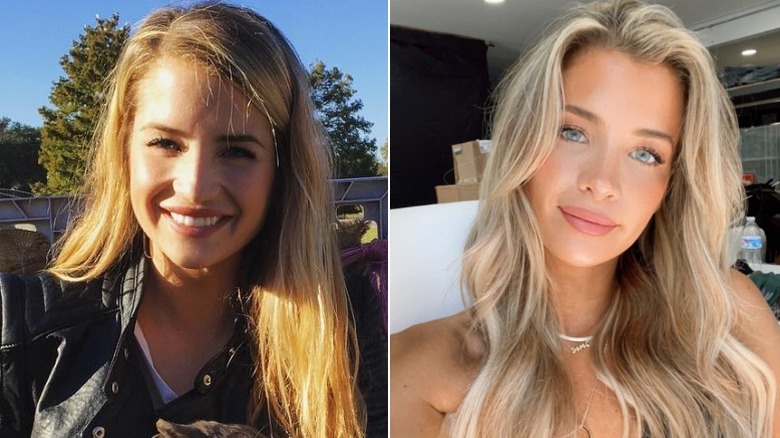 Split photo of Naomie in 2016 (L) and Naomi in 2021 (R)