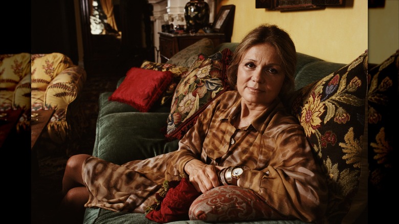 Gloria Steinem smiling