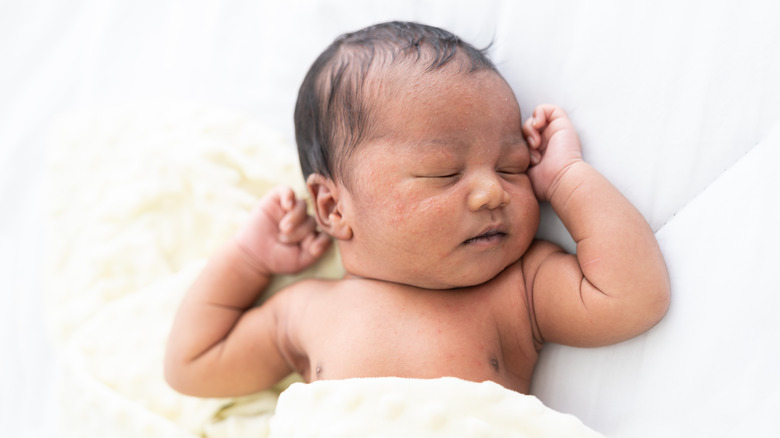newborn sleeping
