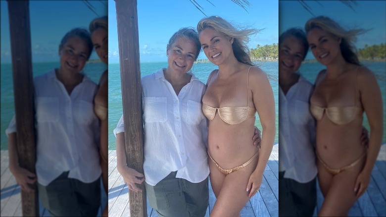 Kelly Hughes smiling with her photographer