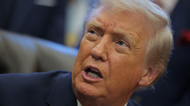 Donald Trump speaking