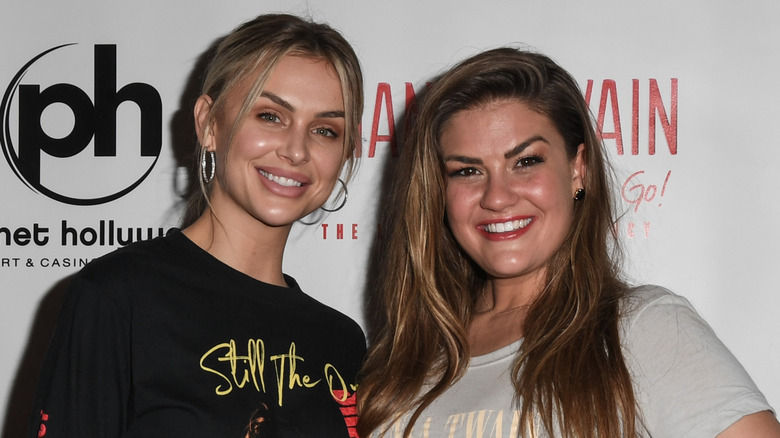 Brittany Cartwright and Lala Kent in 2019