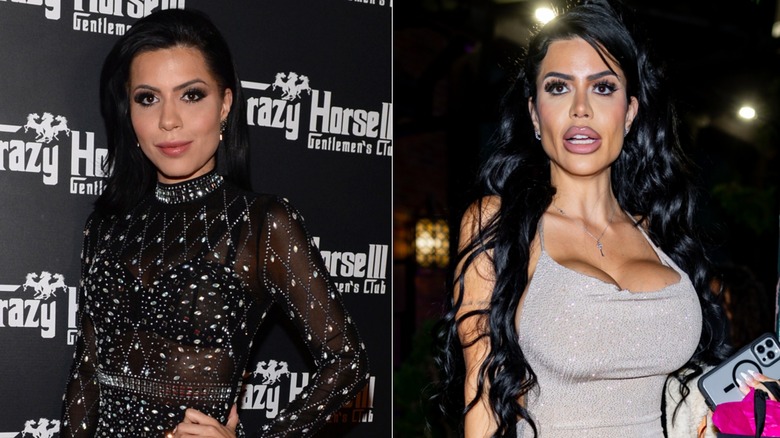 Split image of Larissa Santos Lima before and after