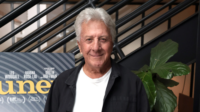 Dustin Hoffman at the premiere of The Tuner