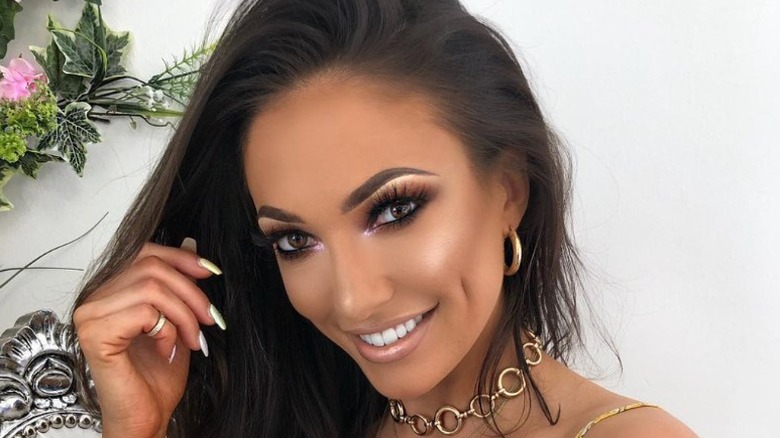 Closeup of Sophie Gradon smiling