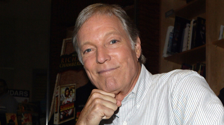 Richard Chamberlain smiling in 2003