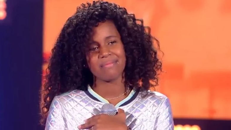 Karen Silva on The Voice Kids Brazil