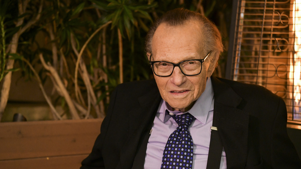 Larry King in California, 2019