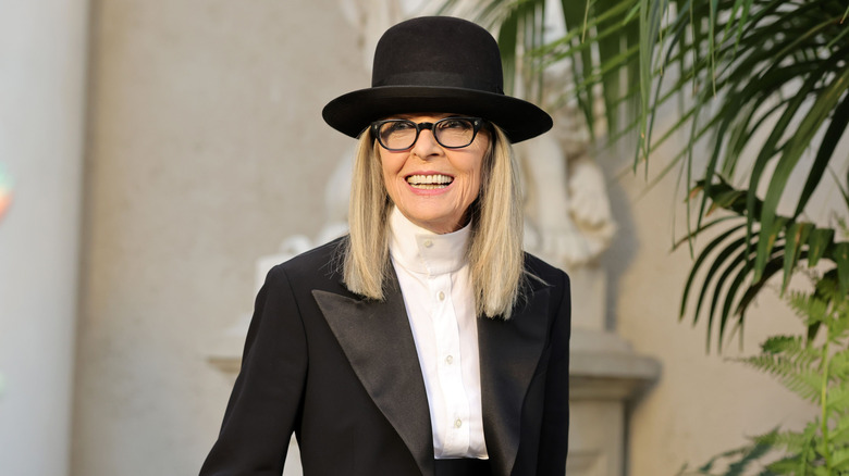 Diane Keaton smiling