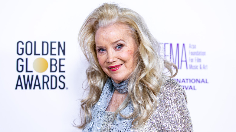 Sally Kirkland smiling
