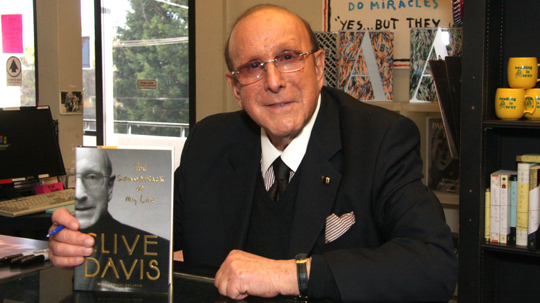 Clive Davis promoting his book
