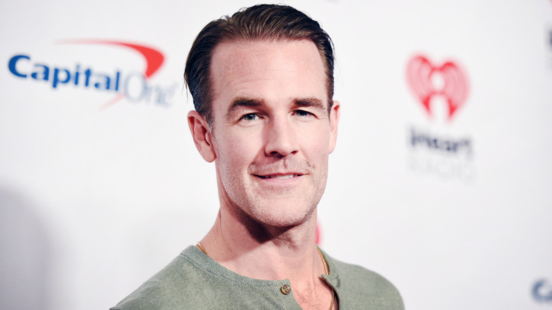 James Van Der Beek smiling