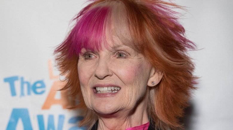 Shelley Fabares smiling at the camera