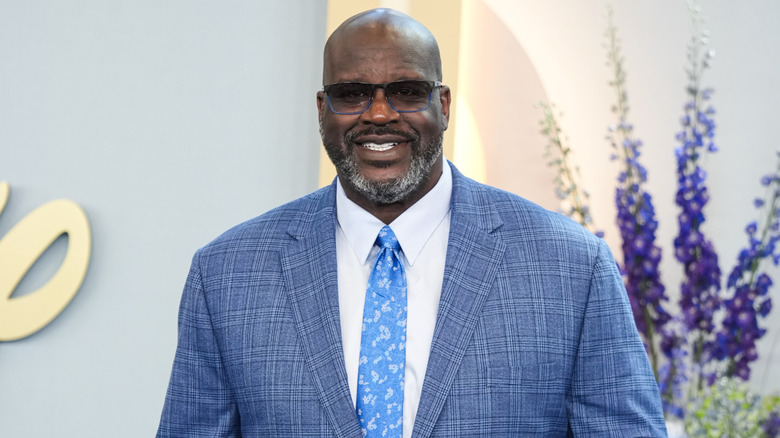 Shaquille O'Neal at the Disney Upfronts