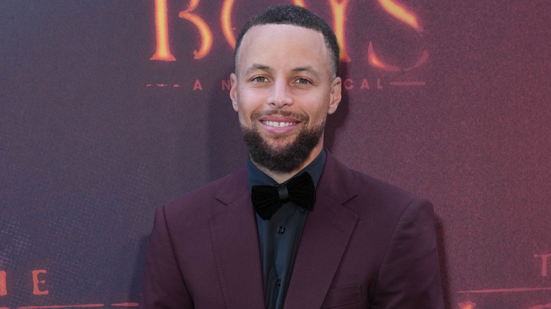 Steph Curry at "The Lost Boys" opening night