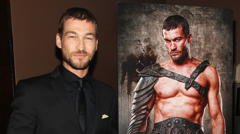 Andy Whitfield posing