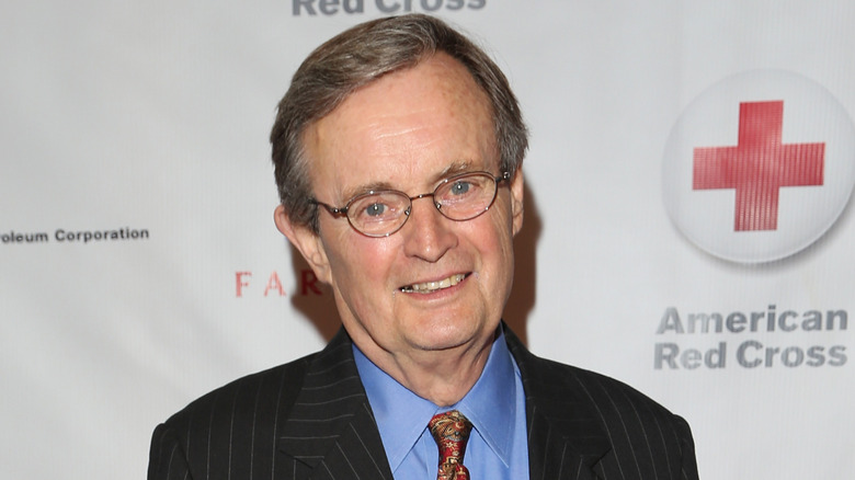 David McCallum smiling