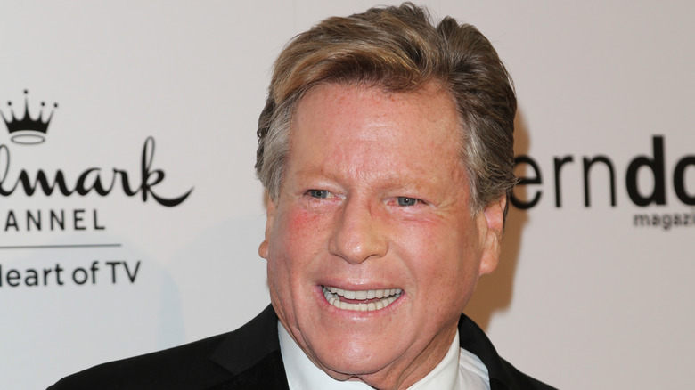 Ryan O'Neal laughing
