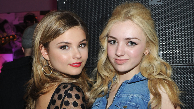 Stefanie Scott and Peyton List smiling