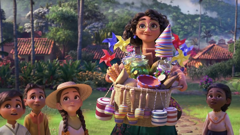 Mirabel with kids in Encanto