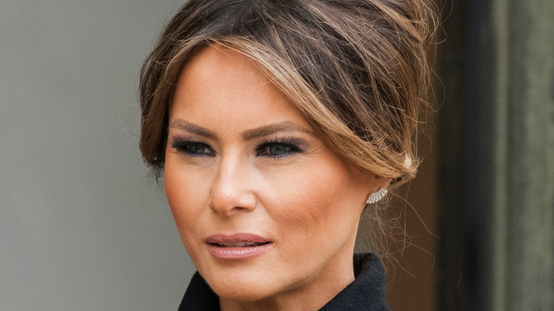 Melania Trump updo