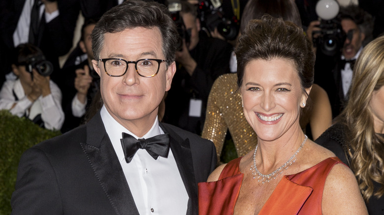 Stephen Colbert and Evelyn McGee-Colbert